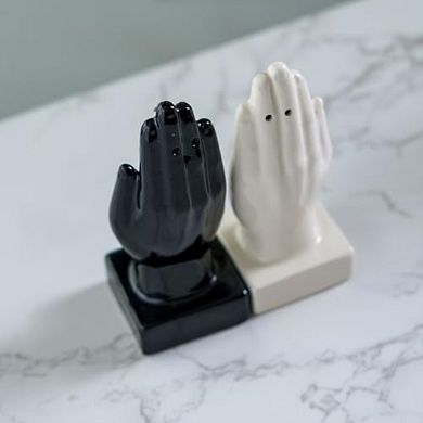 Pacific Giftware Mystic Visionary Fortune Teller Magnetic Ceramic Salt and Pepper Shakers