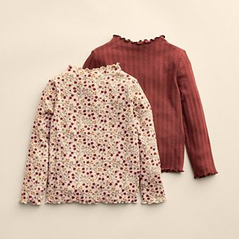 Baby & Toddler Girl Little Co. by Lauren Conrad 2-Pack Mockneck Top Set