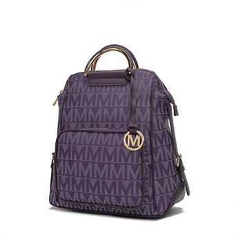 MKF Collection Cora Milan M Signature Trendy Backpack