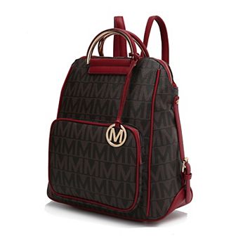 MKF Collection Cora Milan M Signature Trendy Backpack