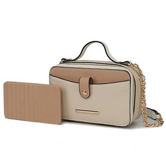 MKF Collection Oaklynn Camera Bag With Adjustable Strap & Multiple Compartments