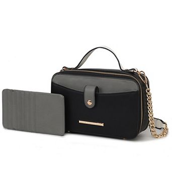 MKF Collection Oaklynn Camera Bag With Adjustable Strap & Multiple Compartments