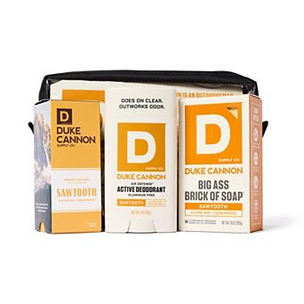 Duke Cannon Supply Co. Sawtooth 3 pc Grooming Gift Set