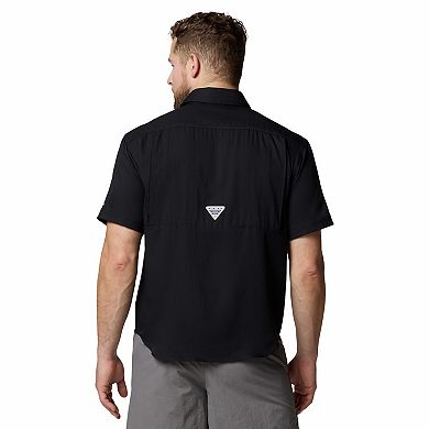 Men's Columbia PFG Backwater Short Sleeve Button-Down Shirt