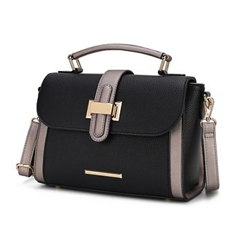 MKF Collection Willa Color-Block Faux Leather Shoulder Bag