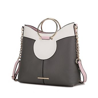 MKF Collection Kylie Top Handle Satchel Bag