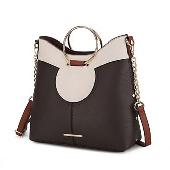 MKF Collection Kylie Top Handle Satchel Bag
