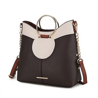 MKF Collection Kylie Top Handle Satchel Bag