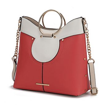 MKF Collection Kylie Top Handle Satchel Bag