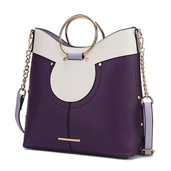 MKF Collection Kylie Top Handle Satchel Bag