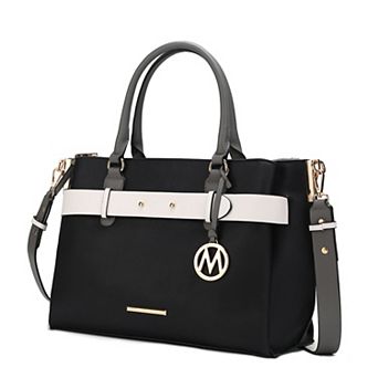 MKF Collection Jamie Satchel Bag with Multiple Compartments