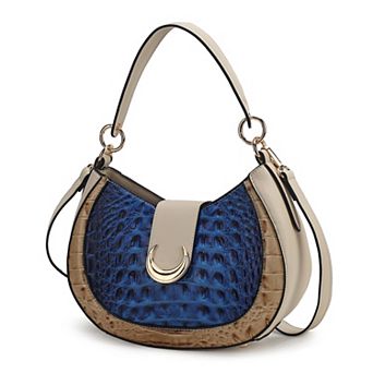 MKF Collection Jain Croc-Embossed Shoulder Bag