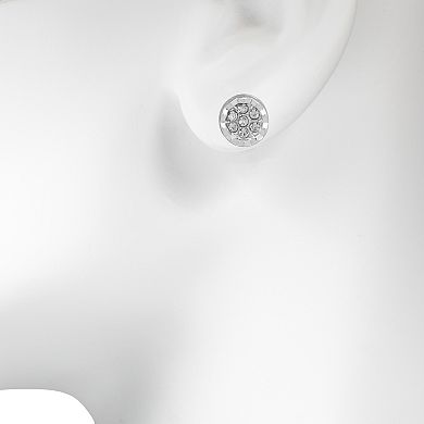 LC Lauren Conrad 9-Pair Mother-of-Pearl & Simulated Stone Nickel Free Earring Set