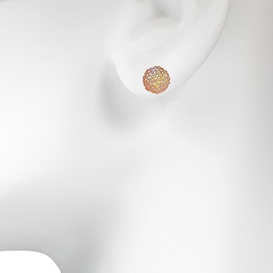 LC Lauren Conrad 12-Pair Rose Gold Tone Whimsy Critters & Simulated Pearls Earring Set