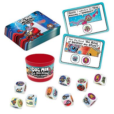Dog Man Big Jim Begins Roll-O-Rama Dice Game