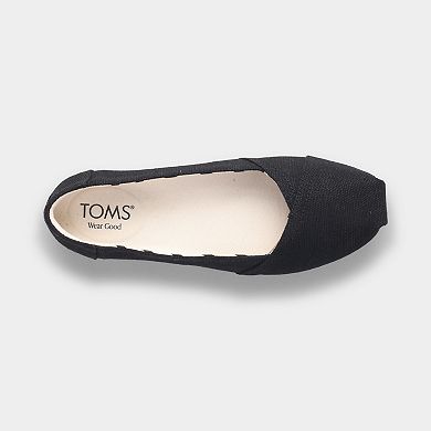 TOMS Alpargata Ballet Women's Slip-On Espadrille Flats
