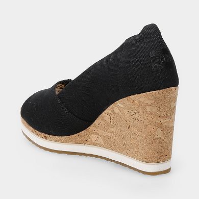 TOMS Essential Women's Wedge Peep Toe Sandals