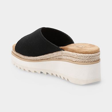 TOMS Carmen Women's Wedge Slip-On Sandals