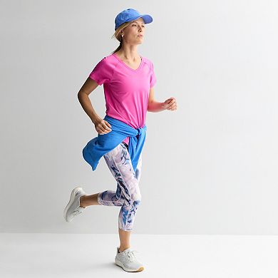 Women's Tek Gear® Moisture-Wicking Dry Tek V-Neck Tee