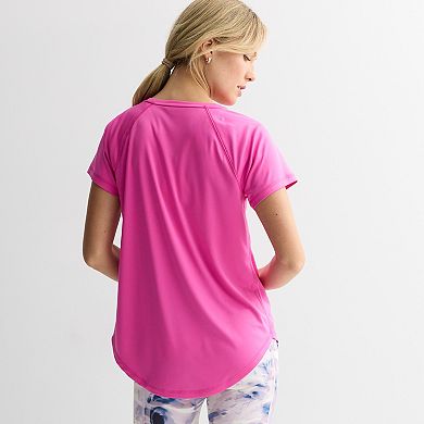 Women's Tek Gear® Moisture-Wicking Dry Tek V-Neck Tee