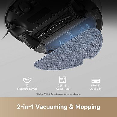 Dreame GoVac 200 3-in-1 Robotic Vacuum, Mop & Auto Empty System
