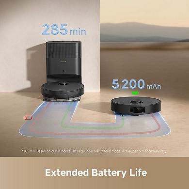 Dreame GoVac 300 3-in-1 Robotic Vacuum and Mop with Auto-Empty