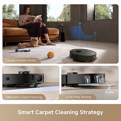 Dreame 4-in-1 GoVac 400 Robotic Vacuum and Mop with Auto-Empty and Mop Self-Cleaning