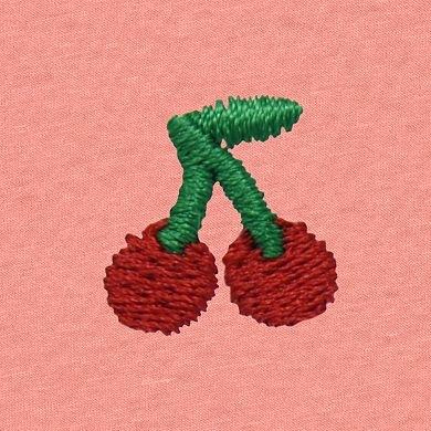 Dalix Womens Lil Cherry Lightweight Everyday Tee