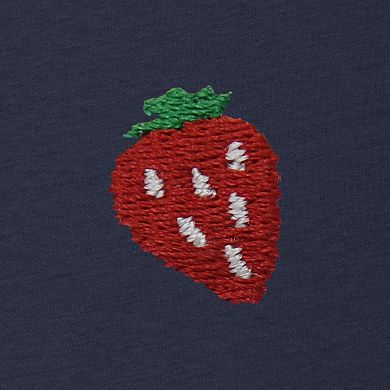 Dalix Womens Lil Strawberry Lightweight High Waisted Tee