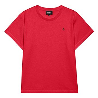 Dalix Womens Lil Strawberry Lightweight High Waisted Tee