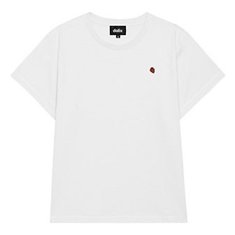 Dalix Womens Lil Strawberry Lightweight High Waisted Tee