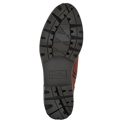 White Mountain Tariq Women's Lace-Up Lug Sole Booties