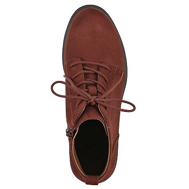 White Mountain Tariq Women's Lace-Up Lug Sole Booties
