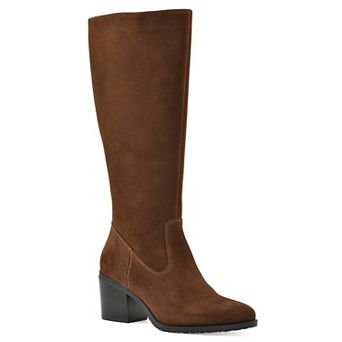 White Mountain Tater Women's Heeled Tall Shaft Boots