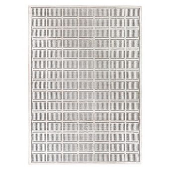 World Rug Gallery Bohemian Stripe Lines Washable Non-Slip Rug