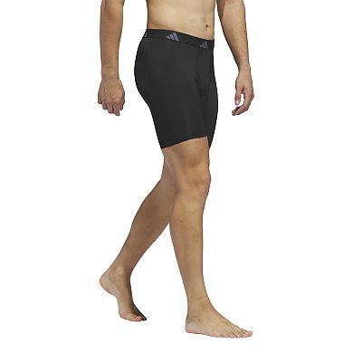 Men's adidas All Day Microfiber 3-pk. Long Boxer Brief