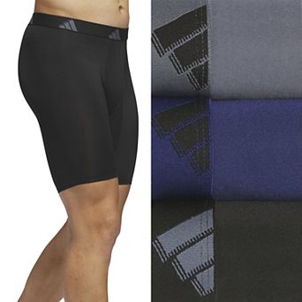 Men's adidas All Day Microfiber 3 pk Long Boxer Brief