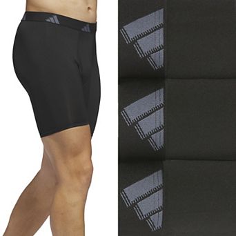 Men's adidas All Day Microfiber 3 pk Long Boxer Brief