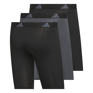 Men's adidas All Day Microfiber 3-pk. Boxer Brief