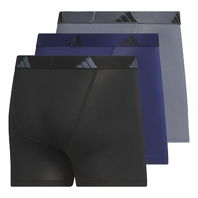 Men's adidas All Day Microfiber 3-pk. Trunks