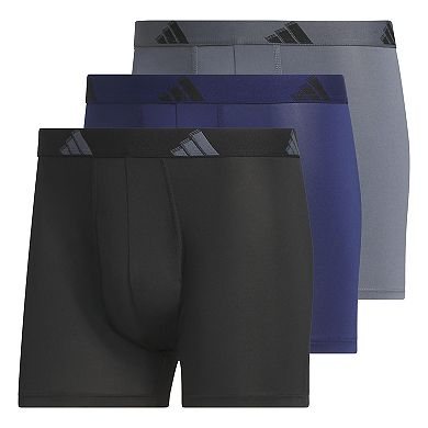 Men's adidas All Day Microfiber 3-pk. Trunks