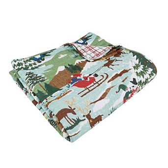 Levtex Home Merry Mountains Quilted Throw Blanket