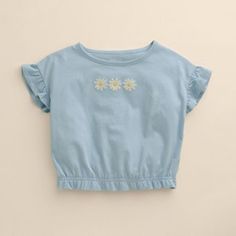 Girls 4-12 Little Co. by Lauren Conrad Flutter Sleeve Tee
