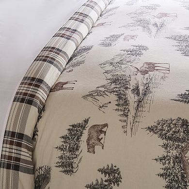 Levtex Home Lodge Toile Duvet Cover Set