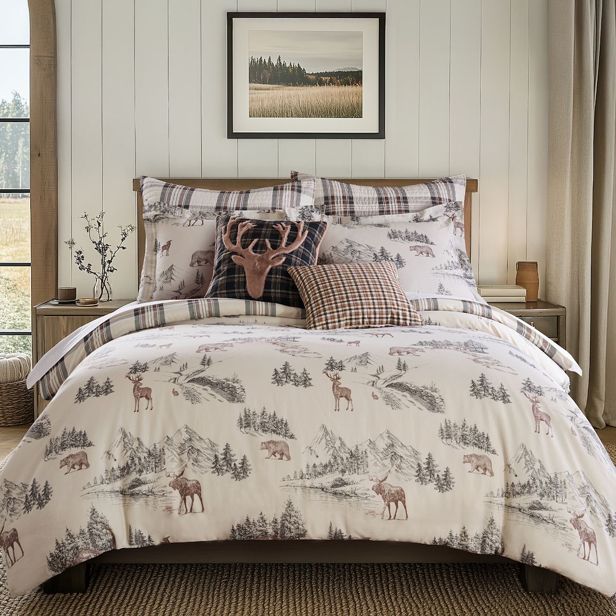 Levtex Home Lodge Toile Comforter Set - FULL/QUEEN