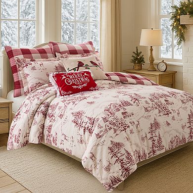 Levtex Home Winter Sleigh Ride Duvet Cover Set