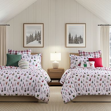 Levtex Home Meowy Christmas Duvet Cover Set