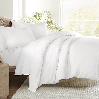 Home Collection Cotton Duvet Cover & Comforter Insert Set