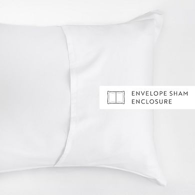Home Collection Cotton Duvet Cover & Comforter Insert Set