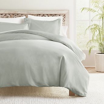 Home Collection Cotton Duvet Cover & Comforter Insert Set